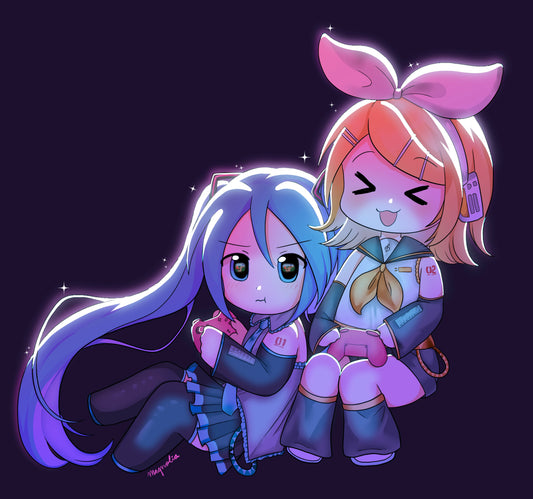 “vocaloid gaming” art print ♡